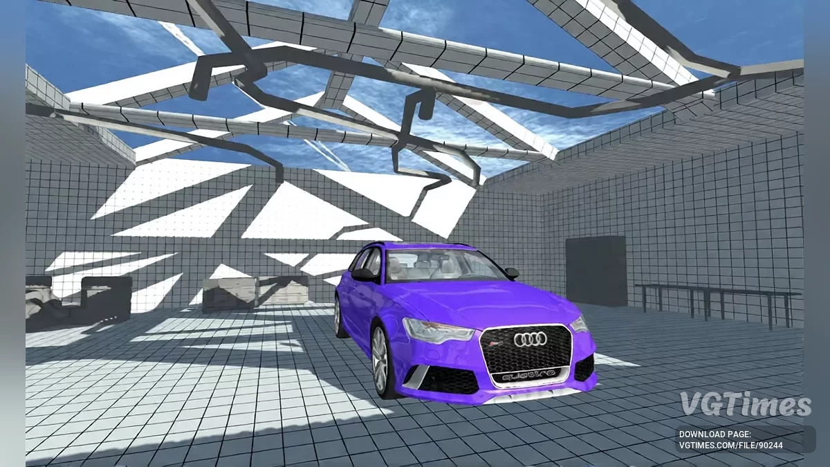 Not Simple Car Crash — Audi RS6 C7