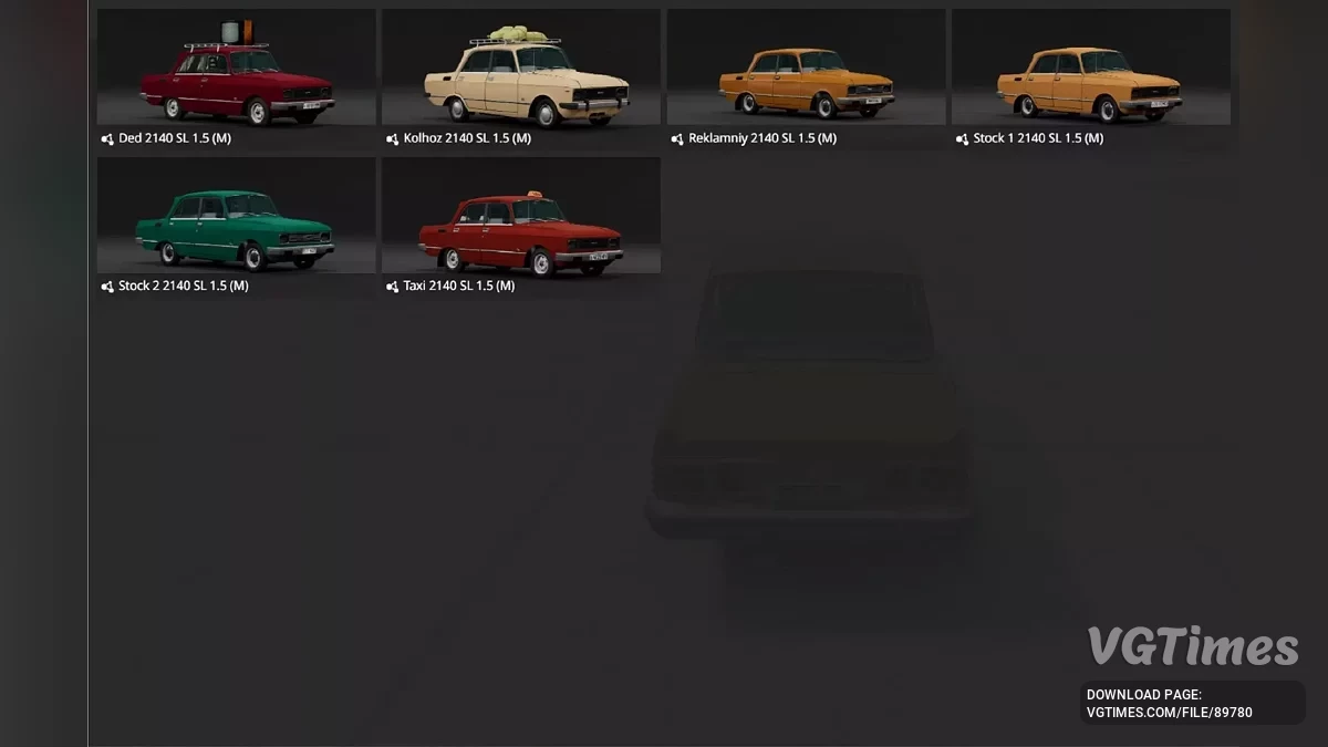 BeamNG.drive — AZLK 2140 SL (0.37.x)