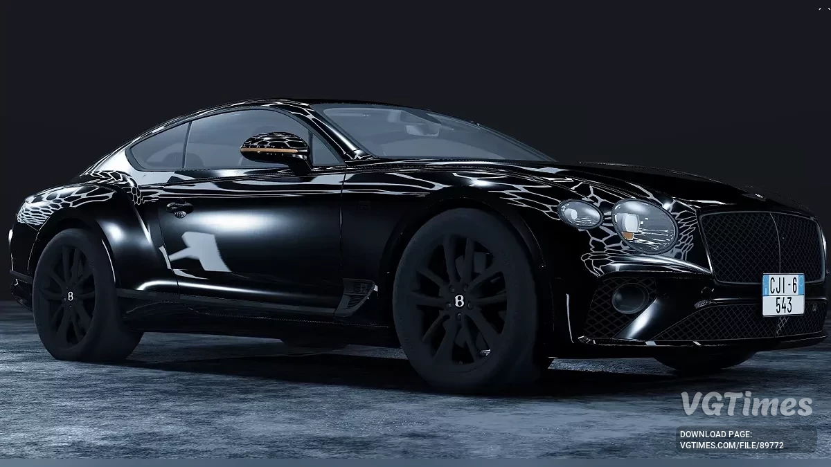 BeamNG.drive — Bentley Continental GT v2.70 (0.37.x)