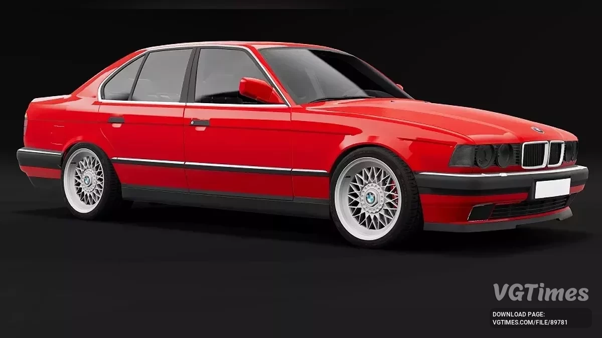 BeamNG.drive — BMW 750I (E32) 1988 (0.37.x)