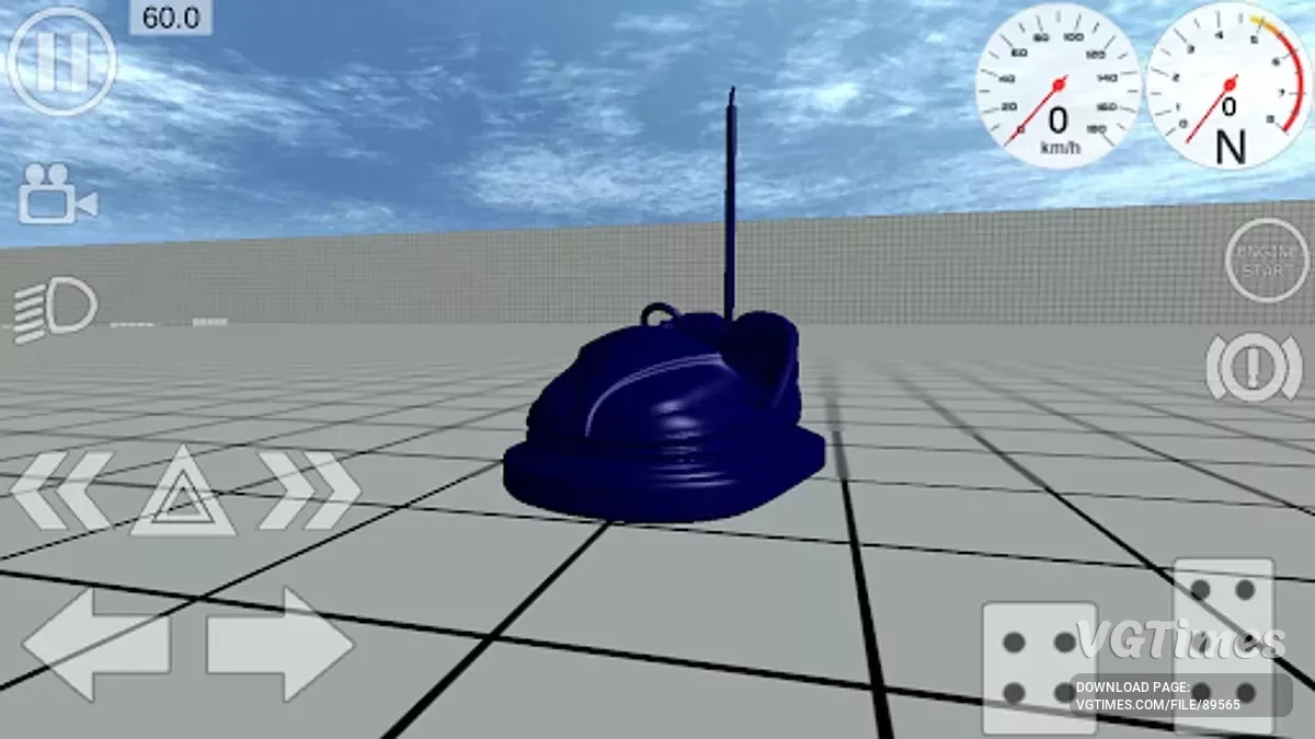 Simple Car Crash Physics Sim — Бамперная машинка