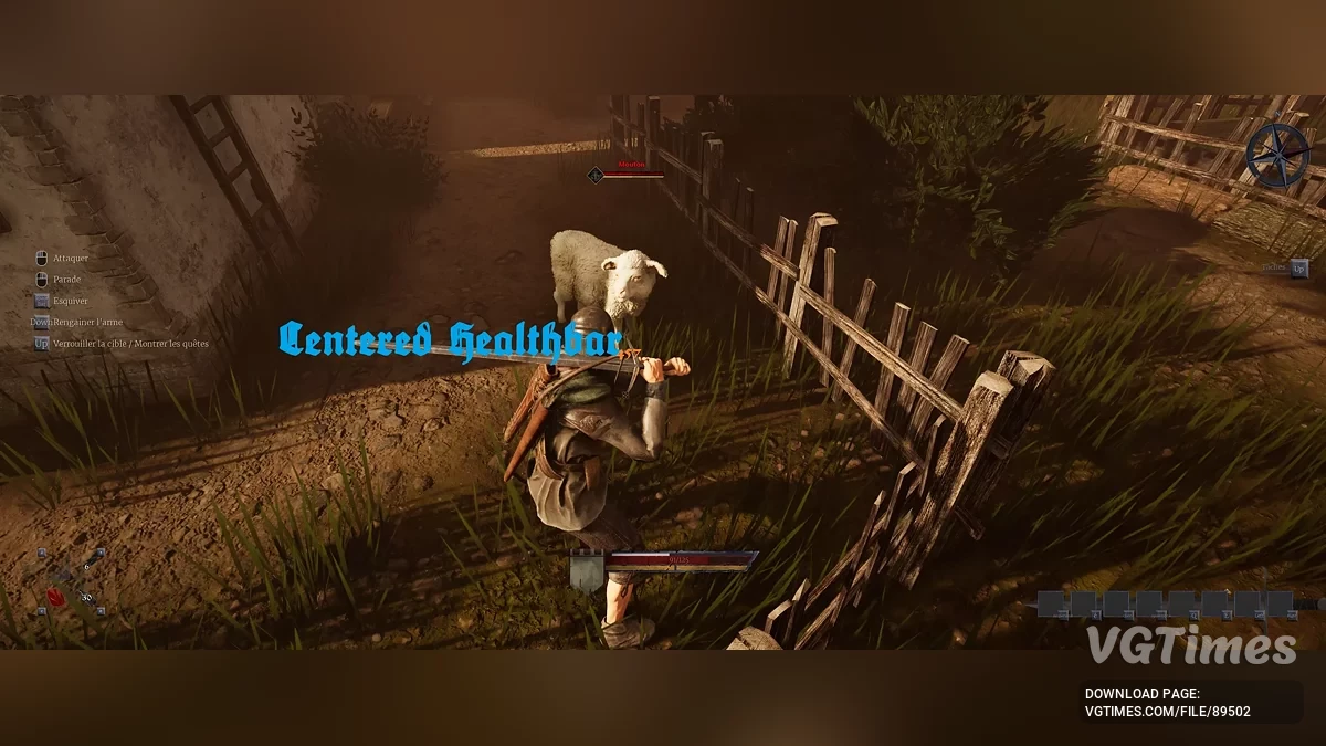 Of Ash and Steel — Центрированная полоса здоровья