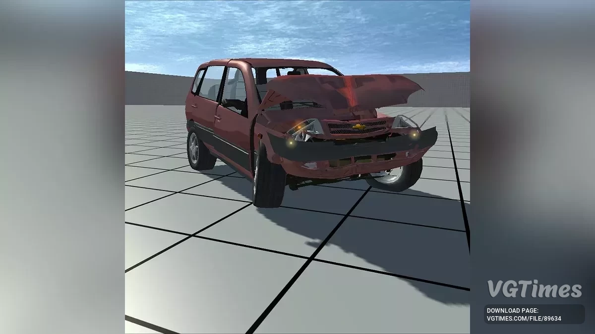 Not Simple Car Crash — Chevrolet Niva 4WD