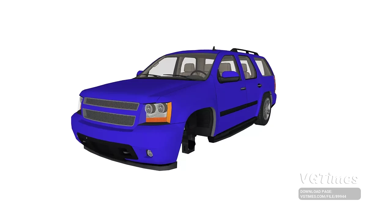 Simple Car Crash Physics Sim — Chevrolet Tahoe