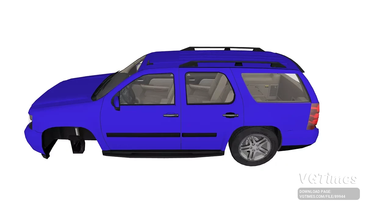 Simple Car Crash Physics Sim — Chevrolet Tahoe