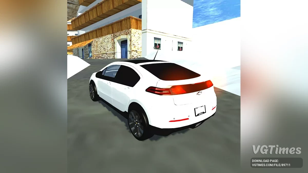 Simple Car Crash Physics Sim — Chevrolet Volt 2012