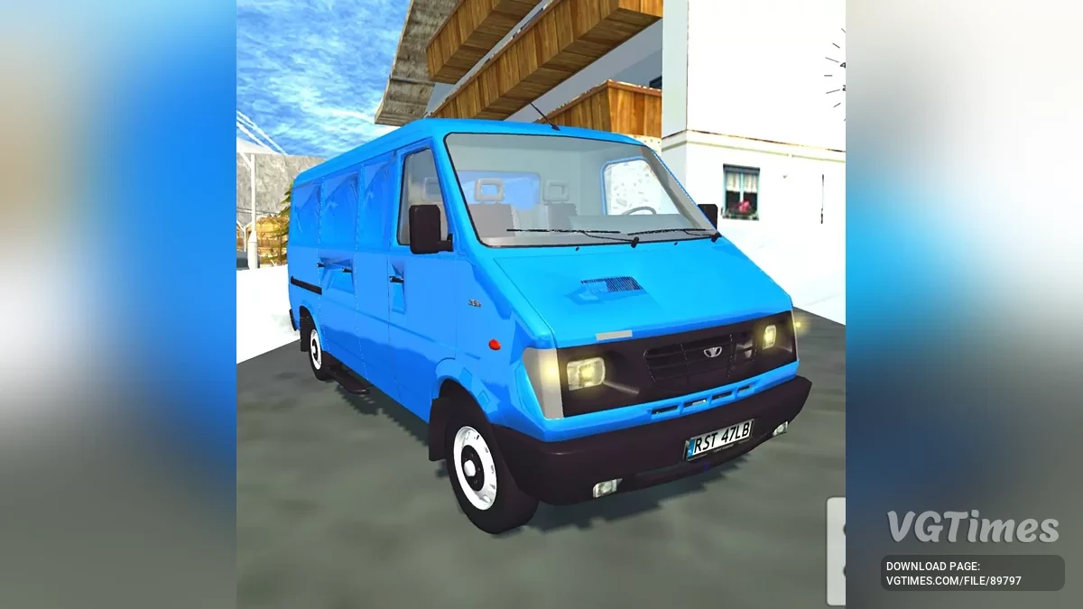 Simple Car Crash Physics Sim — Daewoo Lublin 2000