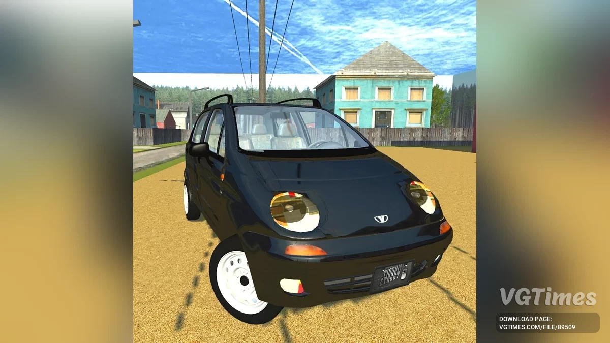 Simple Car Crash Physics Sim — Daewoo Matiz 1990