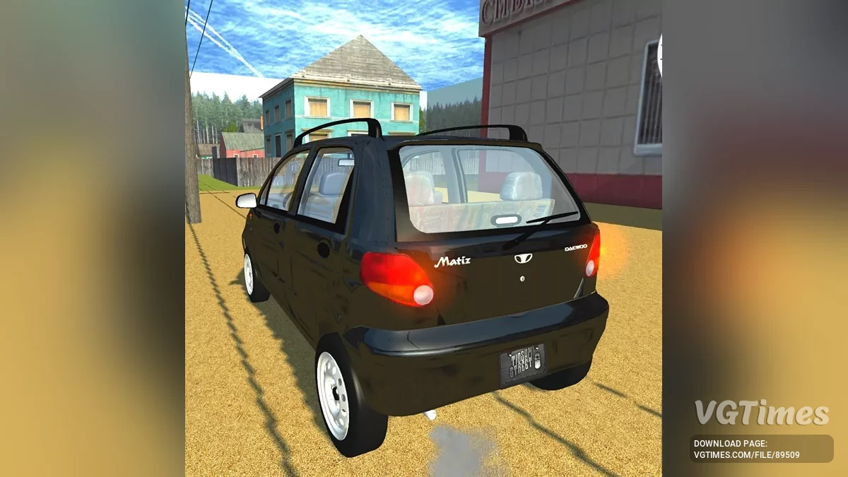 Simple Car Crash Physics Sim — Daewoo Matiz 1990