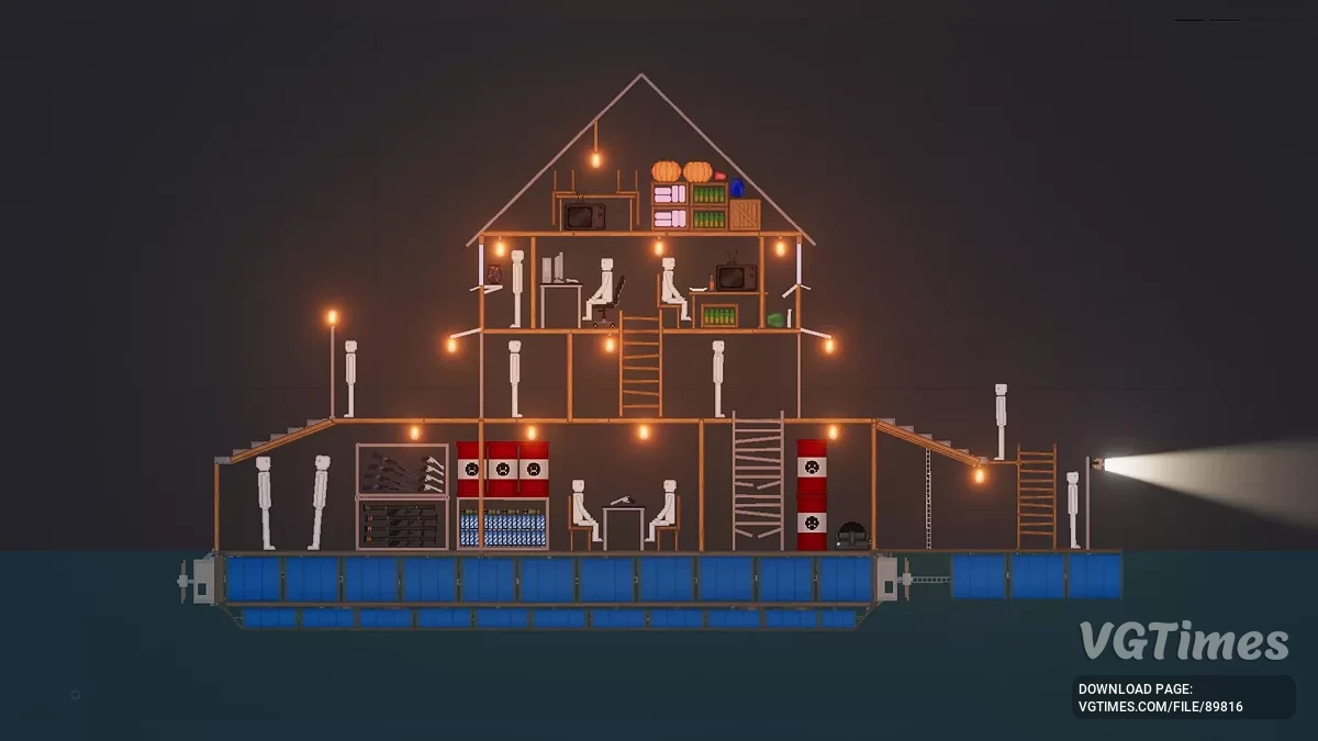 People Playground — Детализированная рыбацкая бухта [1.28.2a+]