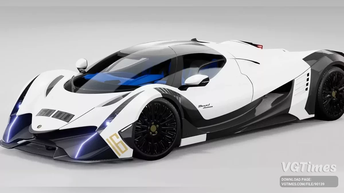 BeamNG.drive — Devel Motors Sixteen (0.38.x)