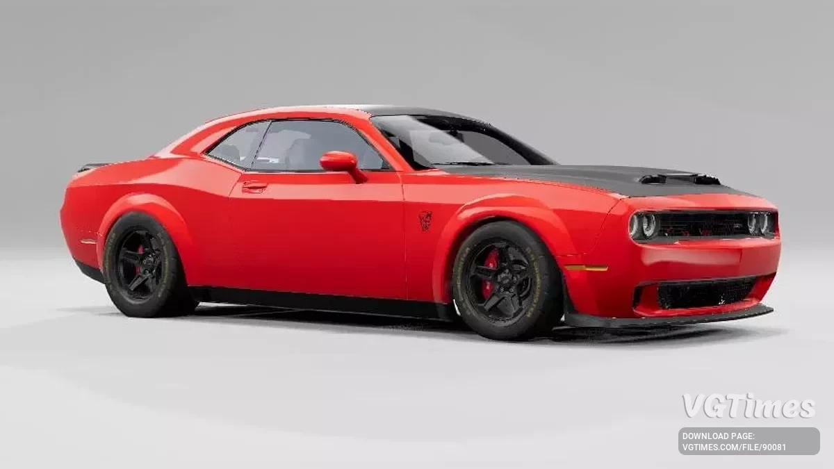 BeamNG.drive — Dodge Challenger Hellcat (0.37.x)