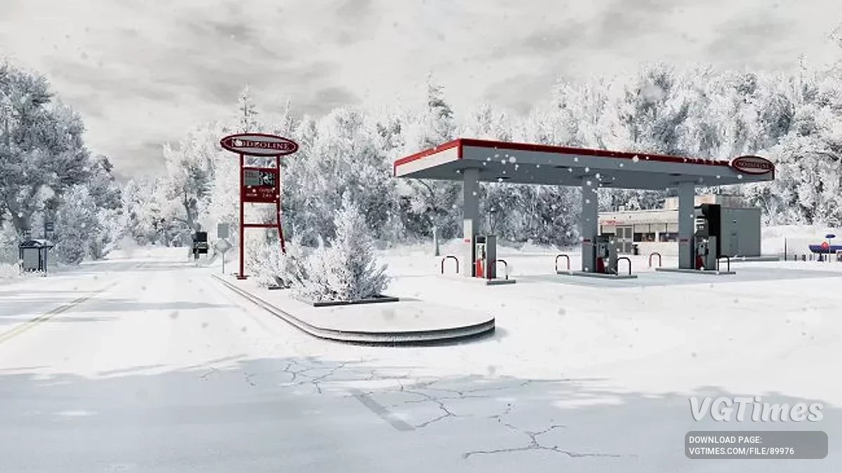 BeamNG.drive — East Coast Snowing v1.4 (0.38.x)