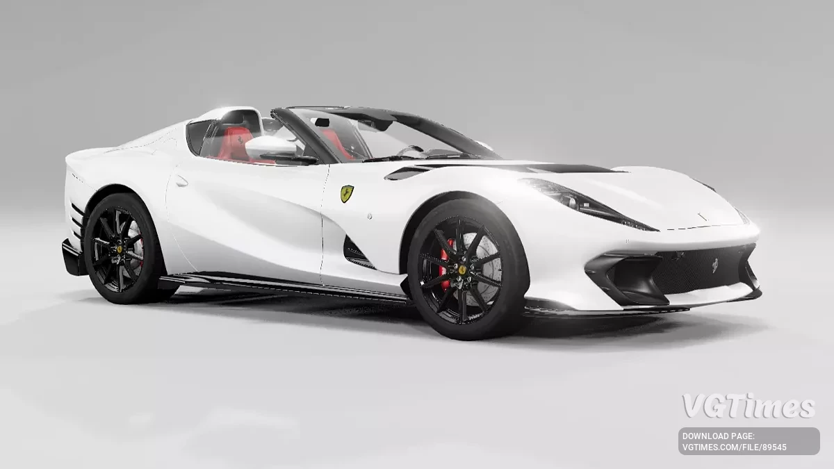 BeamNG.drive — Ferrari 812 Competizione v1.0 (0.37.x)