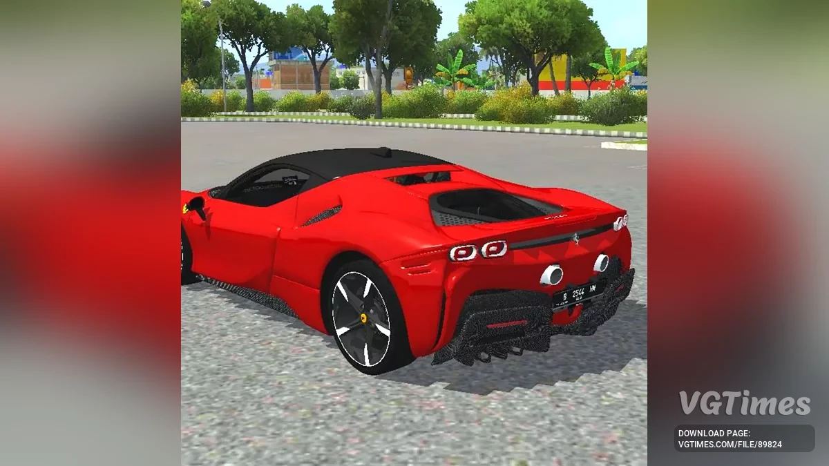 Bus Simulator Indonesia — Ferrari SF90 Stradele