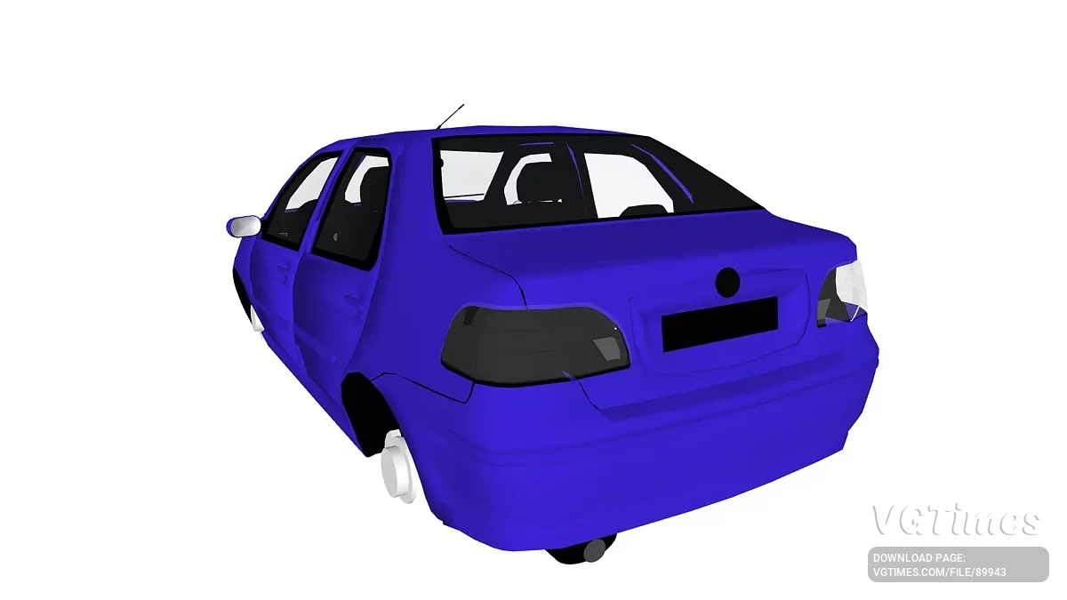 Simple Car Crash Physics Sim — Fiat Albea