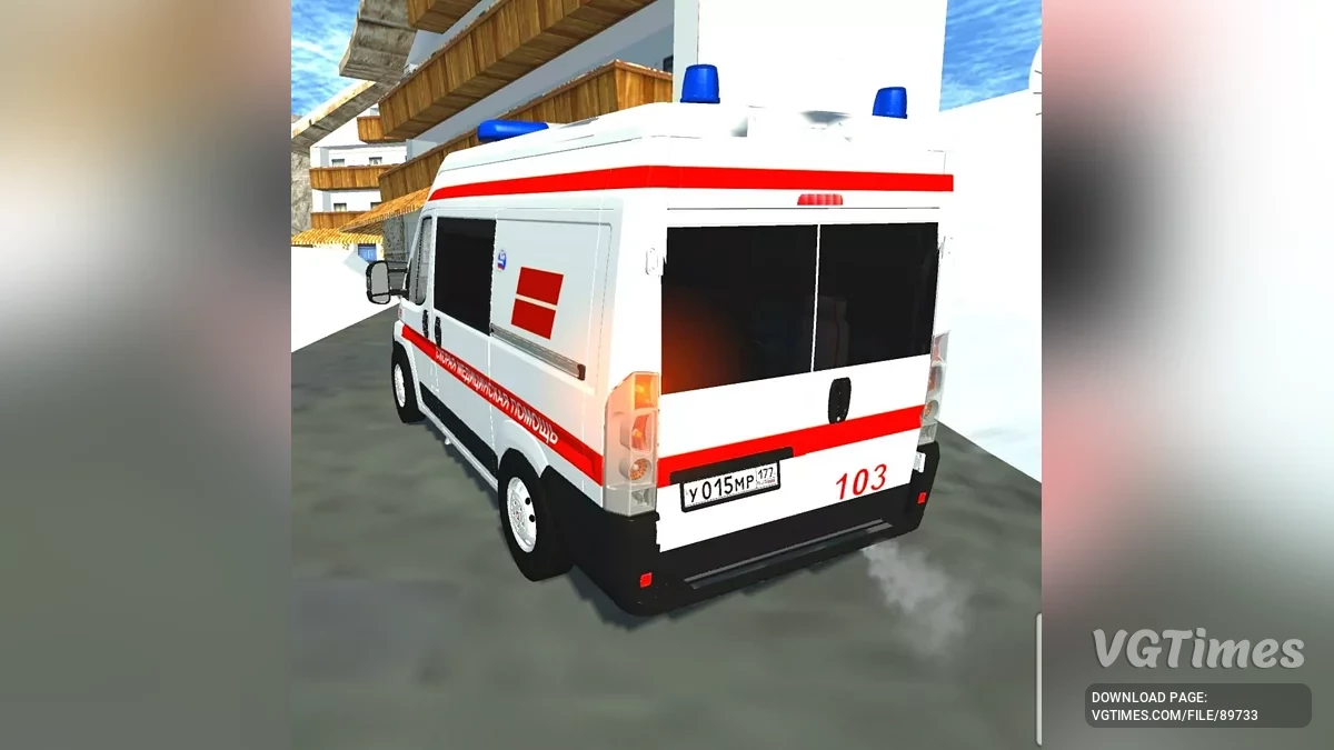 Simple Car Crash Physics Sim — Fiat Ducato 03