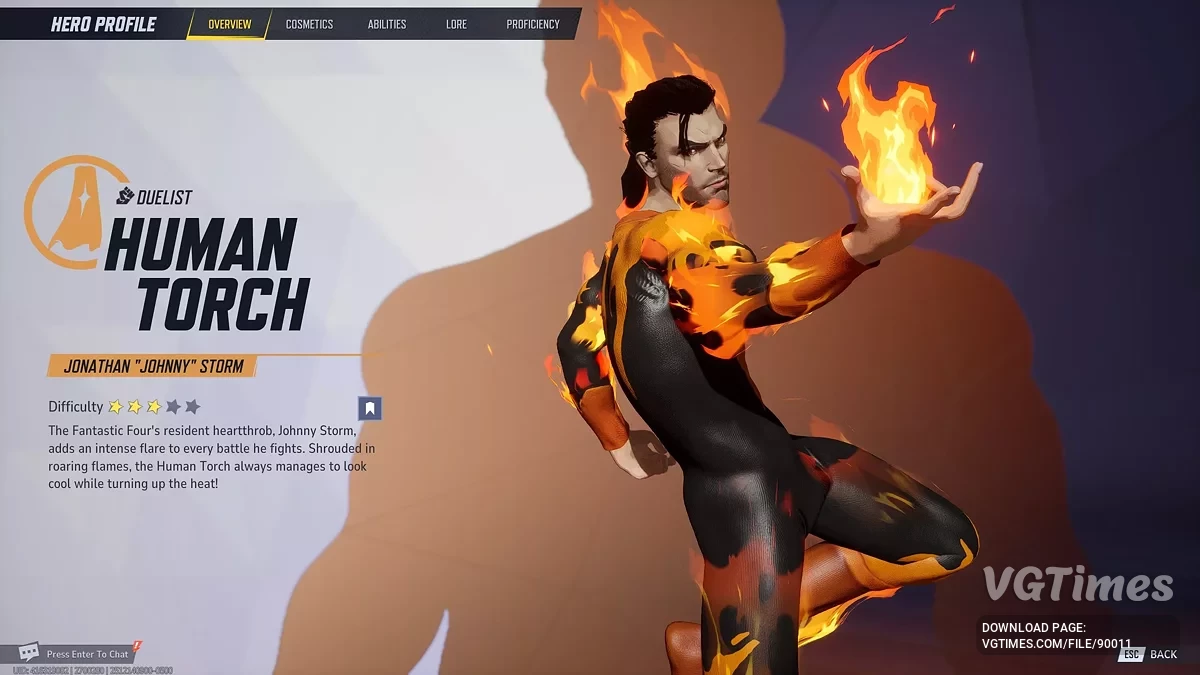 Marvel Rivals — Фламбе из игры Dispatch