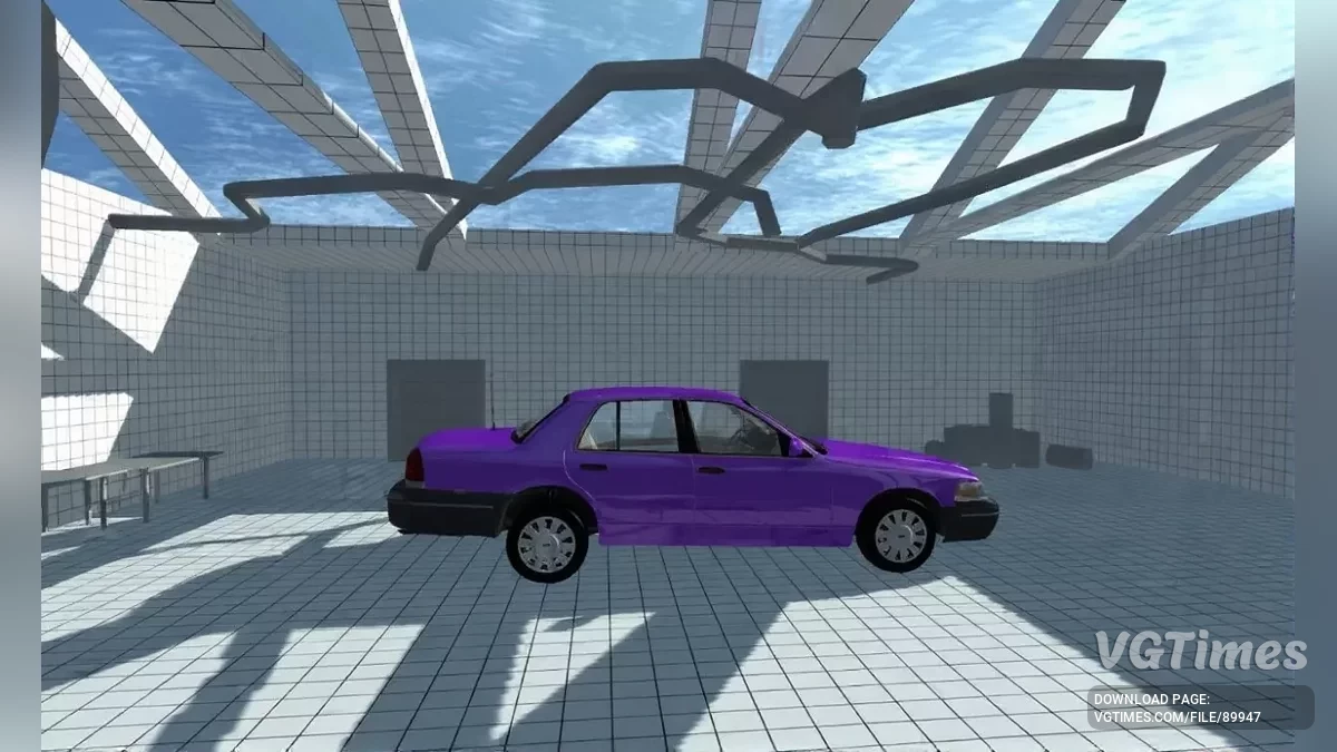 Not Simple Car Crash — Ford Crown Victoria