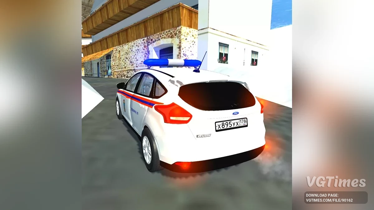 Simple Car Crash Physics Sim — Ford Focus 3 2014 МЧС РОССИИ
