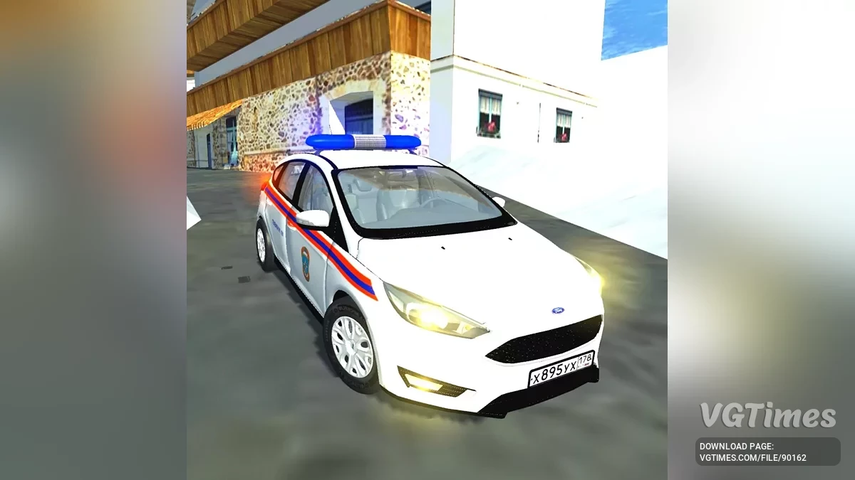 Simple Car Crash Physics Sim — Ford Focus 3 2014 МЧС РОССИИ
