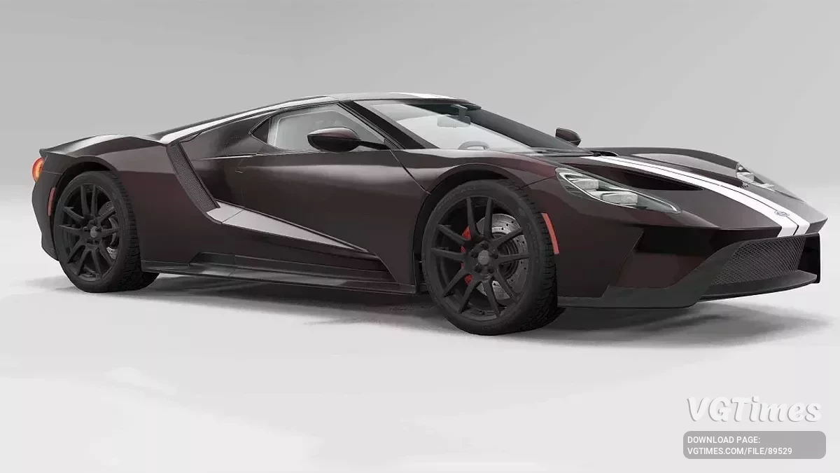 BeamNG.drive — Ford GT Blue Ribbon (0.37.x)