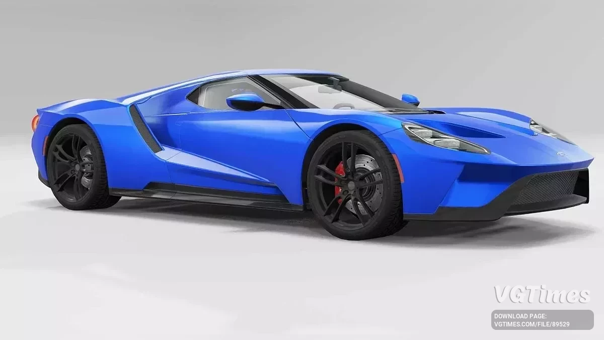 BeamNG.drive — Ford GT Blue Ribbon (0.37.x)