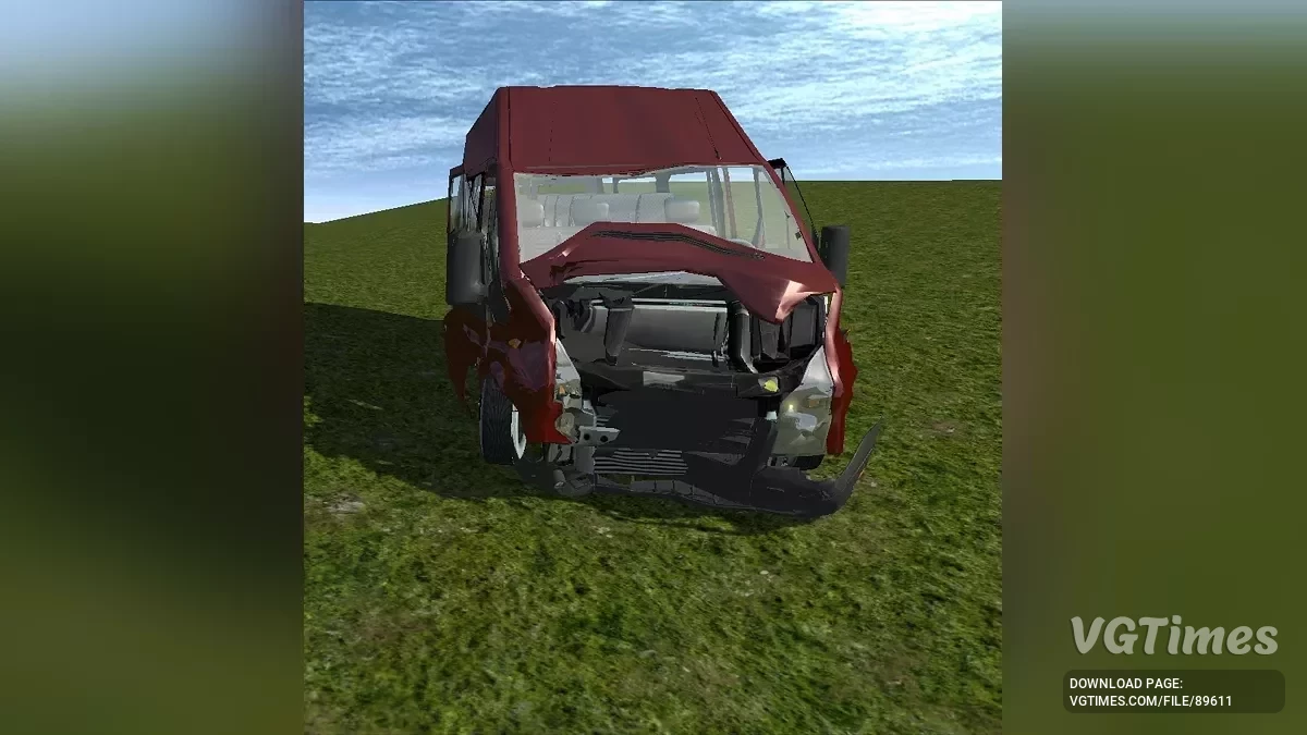 Not Simple Car Crash — Ford Transit Remaster
