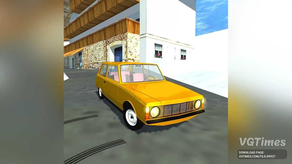 Simple Car Crash Physics Sim — FSO Syrena 110