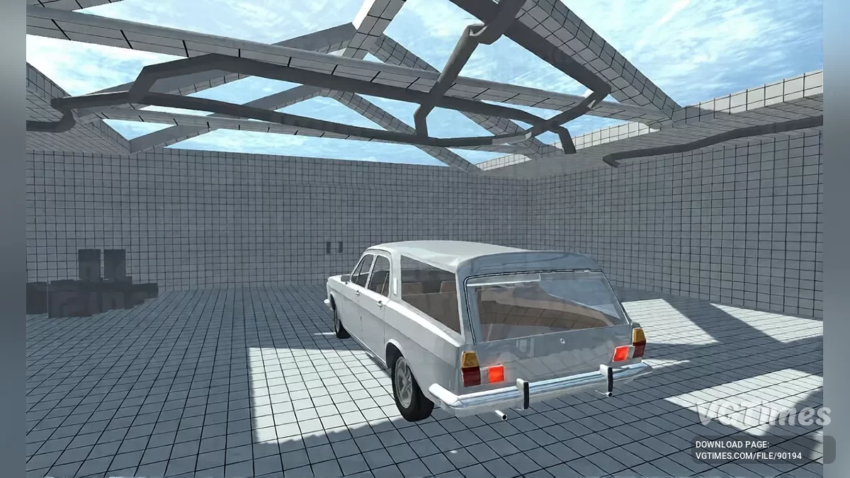 Not Simple Car Crash — ГАЗ "Победа"