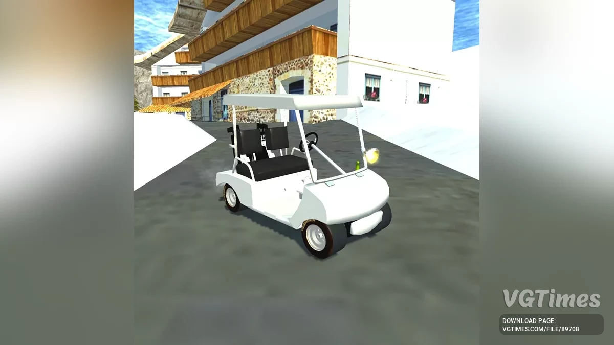 Simple Car Crash Physics Sim — Гольф-кар