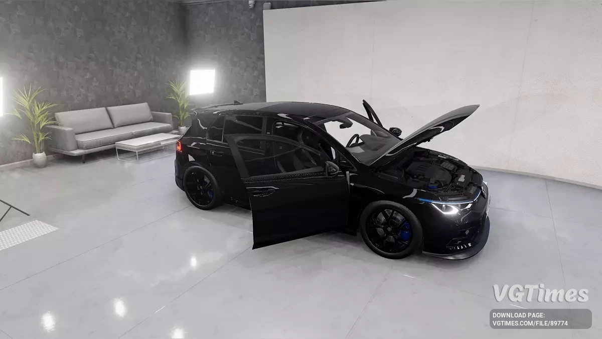 BeamNG.drive — Golf MK8 (remake sound) (0.37.x)