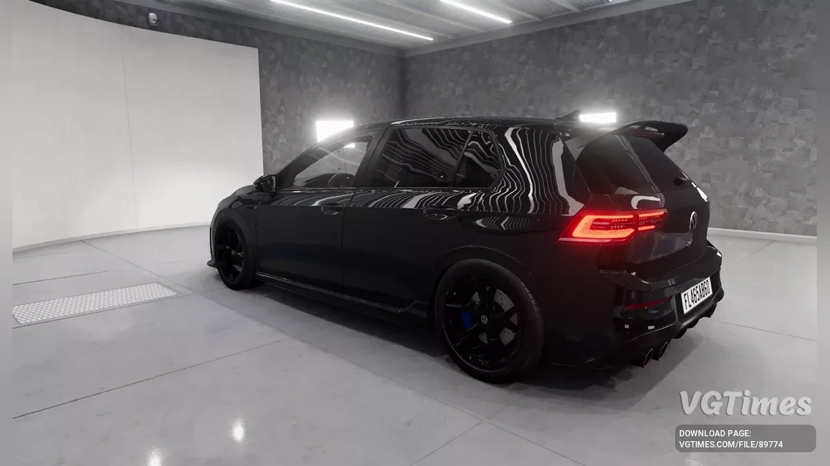 BeamNG.drive — Golf MK8 (remake sound) (0.37.x)