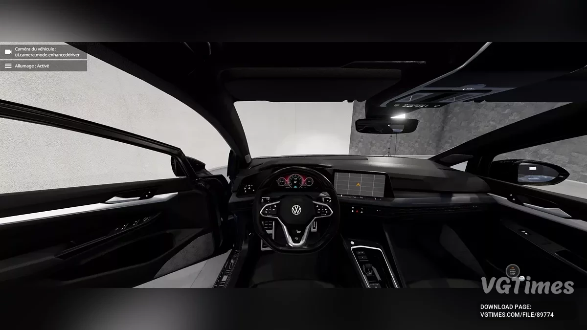 BeamNG.drive — Golf MK8 (remake sound) (0.37.x)