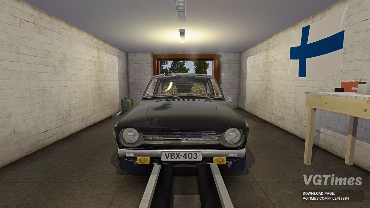 My Summer Car — Гоночная Сатсума, чемодан денег, дом свина, получены номера