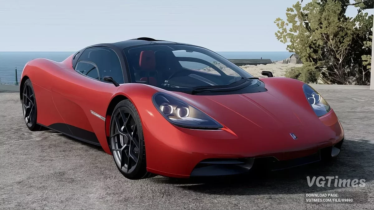BeamNG.drive — Gordon Murray Automotive T.50 v1.0 (0.37.x)