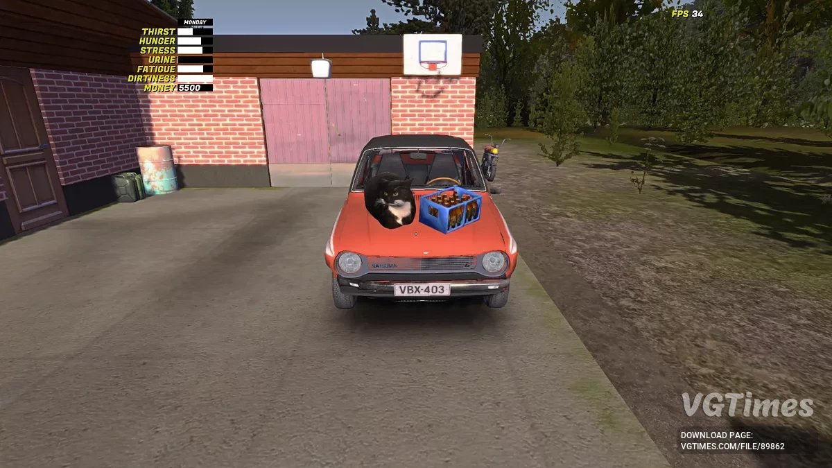 My Summer Car — GT Satsuma, гоночный карбюратор, 5500 марок