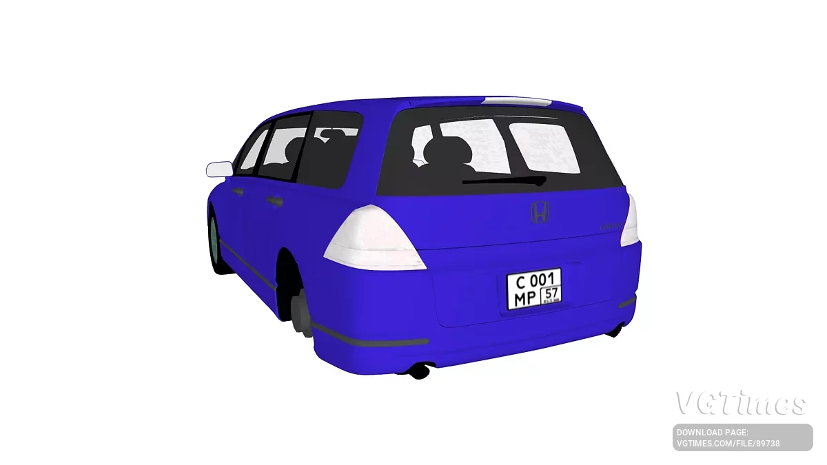 Simple Car Crash Physics Sim — Honda Odyssey 2003