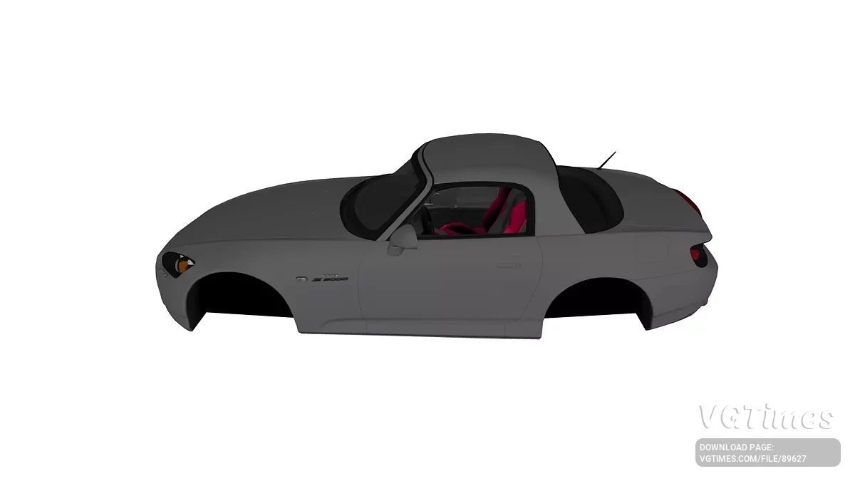 Simple Car Crash Physics Sim — Honda S2000 GT