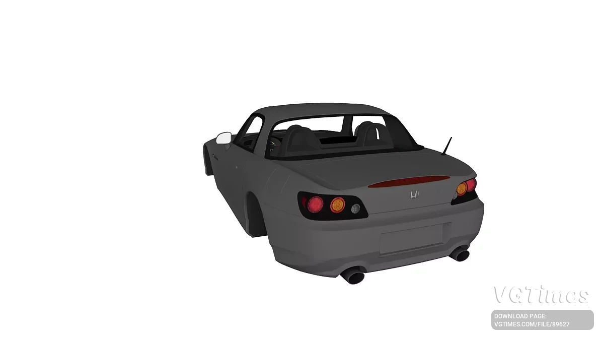 Simple Car Crash Physics Sim — Honda S2000 GT