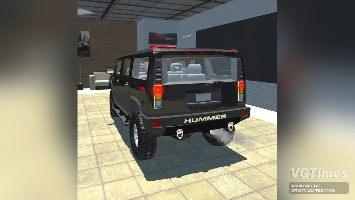 Not Simple Car Crash — Hummer H2