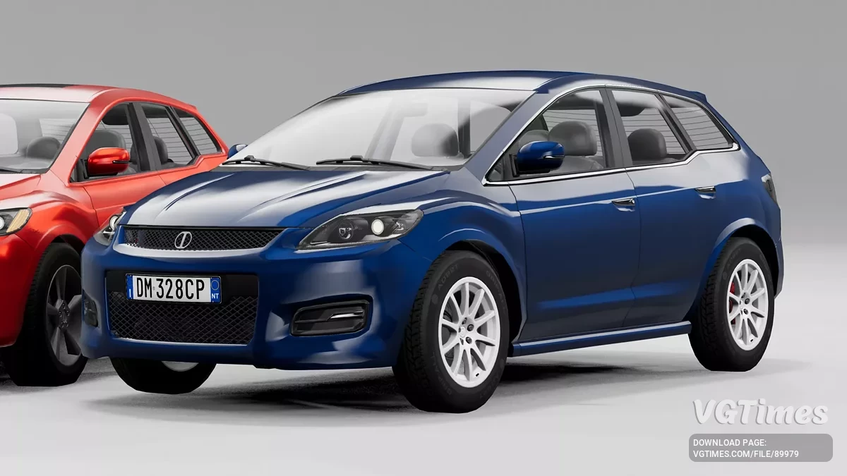 BeamNG.drive — Ibishu CrossSport (2006 - 2013) v1.2 (0.38.x)