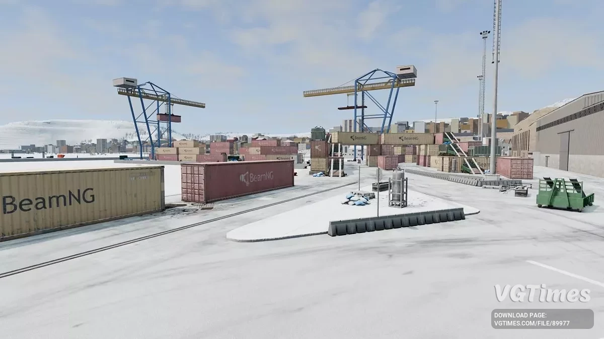 BeamNG.drive — Italy Snowy v1.2 (0.38.x)