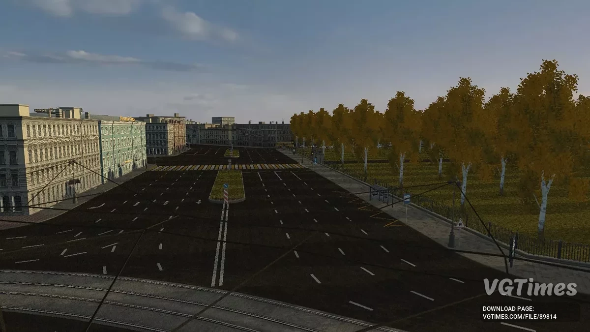 City Car Driving — Карта Санкт-Петербурга из CarX