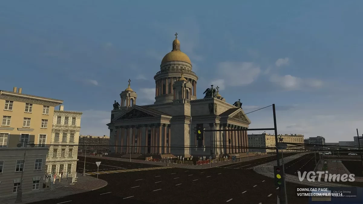 Карта Санкт-Петербурга из CarX