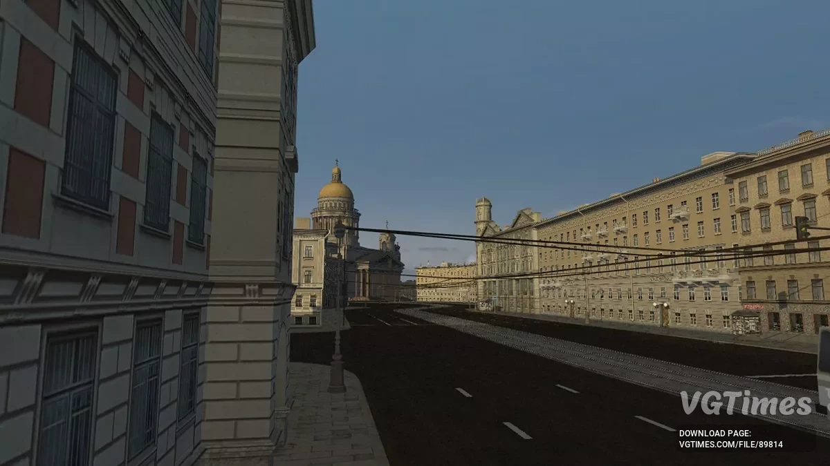 City Car Driving — Карта Санкт-Петербурга из CarX