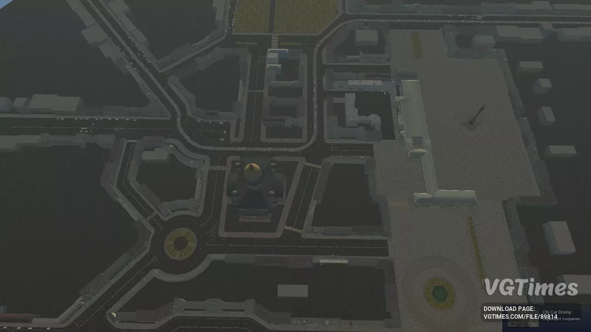 City Car Driving — Карта Санкт-Петербурга из CarX