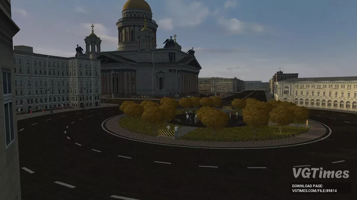 City Car Driving — Карта Санкт-Петербурга из CarX