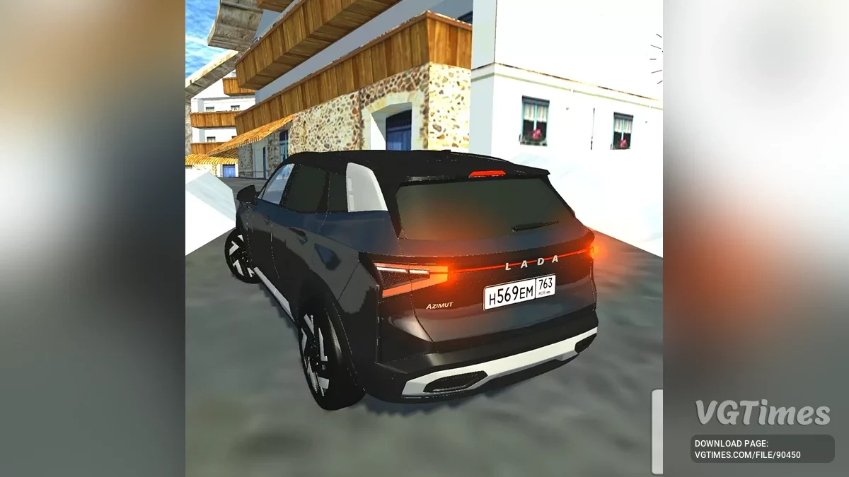 Simple Car Crash Physics Sim — Lada Azimut 2025