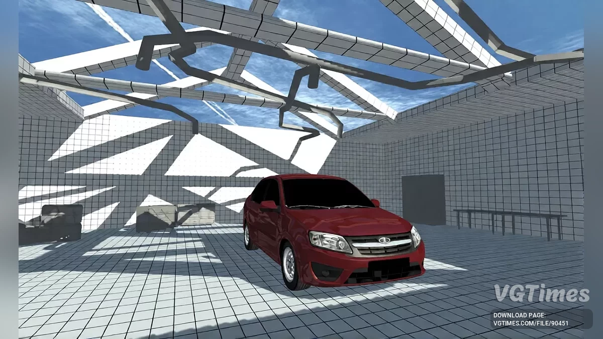 Not Simple Car Crash — Лада Гранта